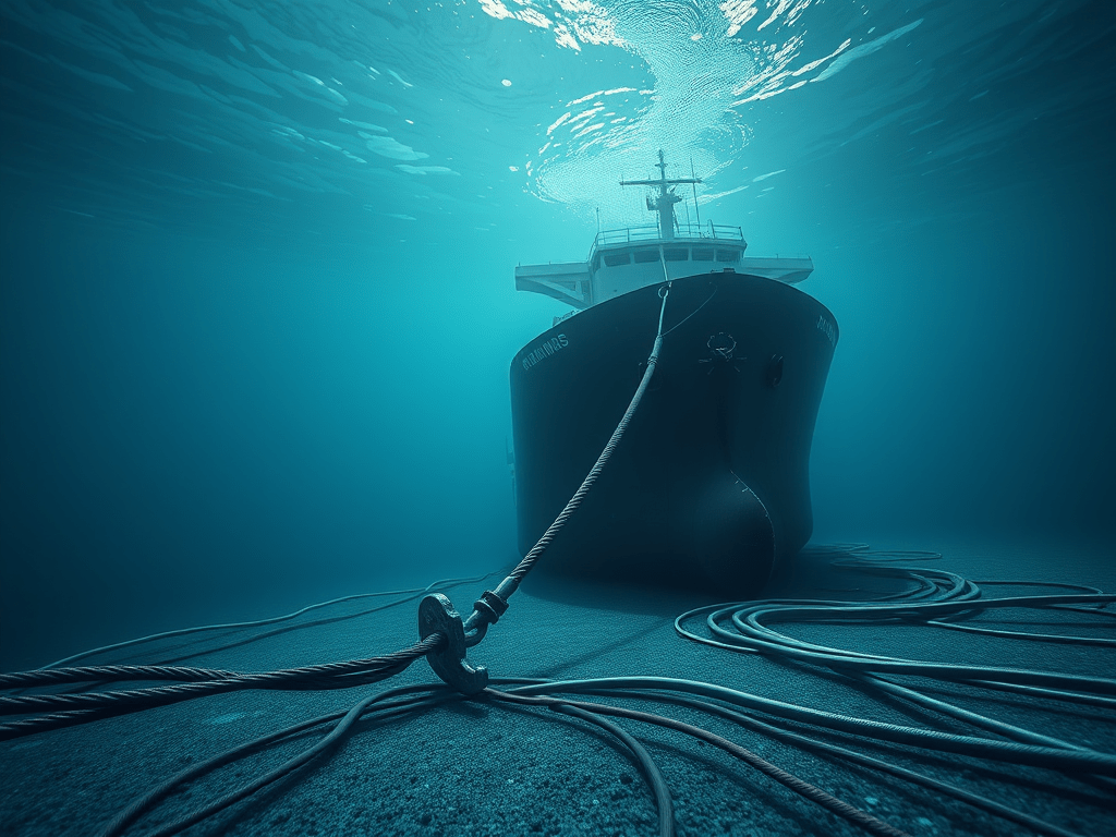 Chinese ship is suspected of sabotaging undersea internet&nbsp;cables.